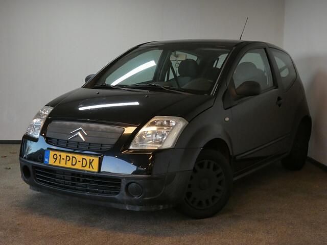 Zwart Gebruikt 2004 Citroën C2 Hatchback | € 1.450 (Eerlijke prijs) - Afbeelding 1/4