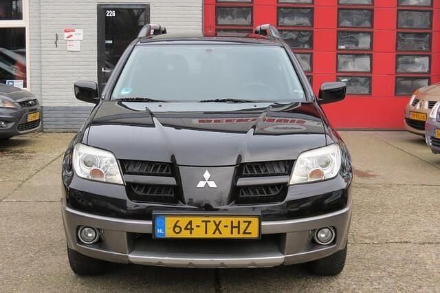 Occasion Mitsubishi Outlander Invite+ 136 PK (100 kW) 2007 Zwart SUV