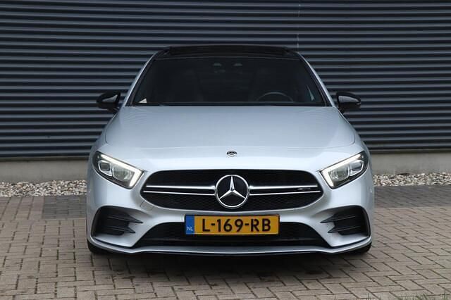 Grijs Gebruikt 2019 Mercedes A35 AMG AMG Hatchback | € 31.999 (Super prijs) - Afbeelding 1/4