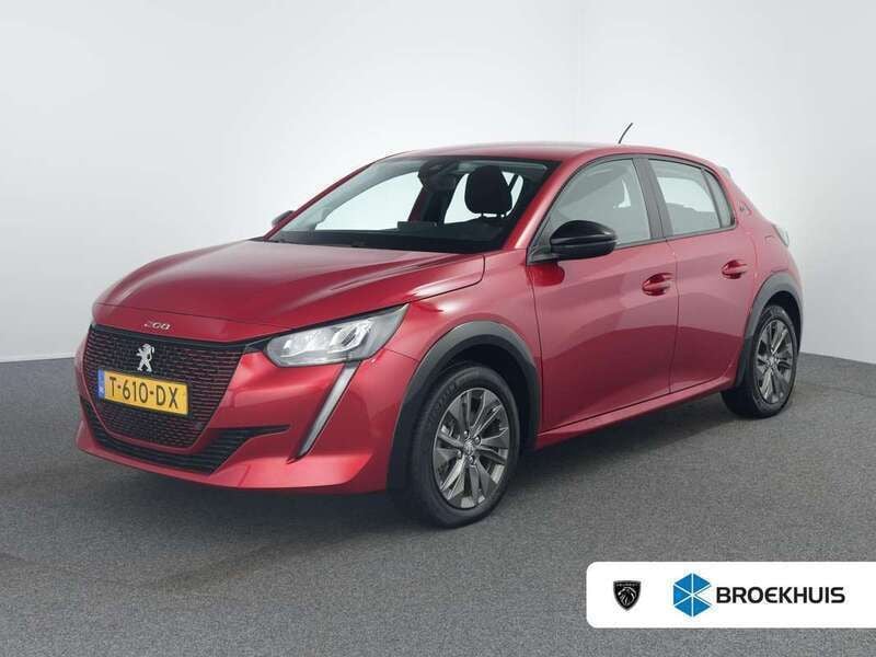 Rood Gebruikt 2023 Peugeot e-208 Active Hatchback | € 18.900 (Eerlijke prijs) - Afbeelding 1/4
