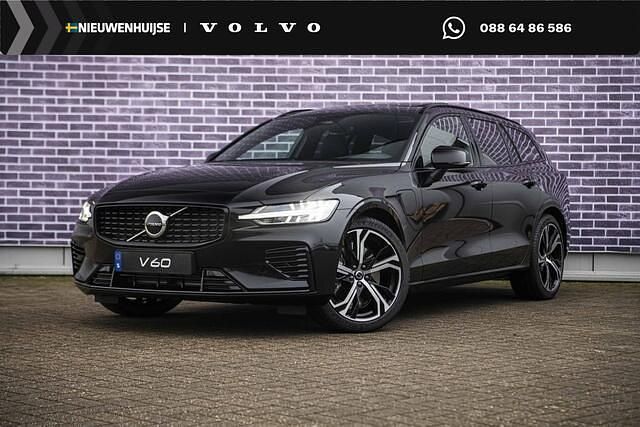 Zwart Nieuw 2026 Volvo V60 Performance Stationwagen | € 64.899 (Iets duurder) - Afbeelding 1/3