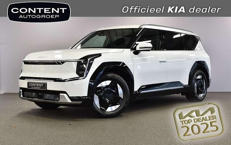 Wit, metallic lak Gebruikt 2023 Kia EV9 Plus SUV | € 67.640 (Eerlijke prijs) - Afbeelding 1/4