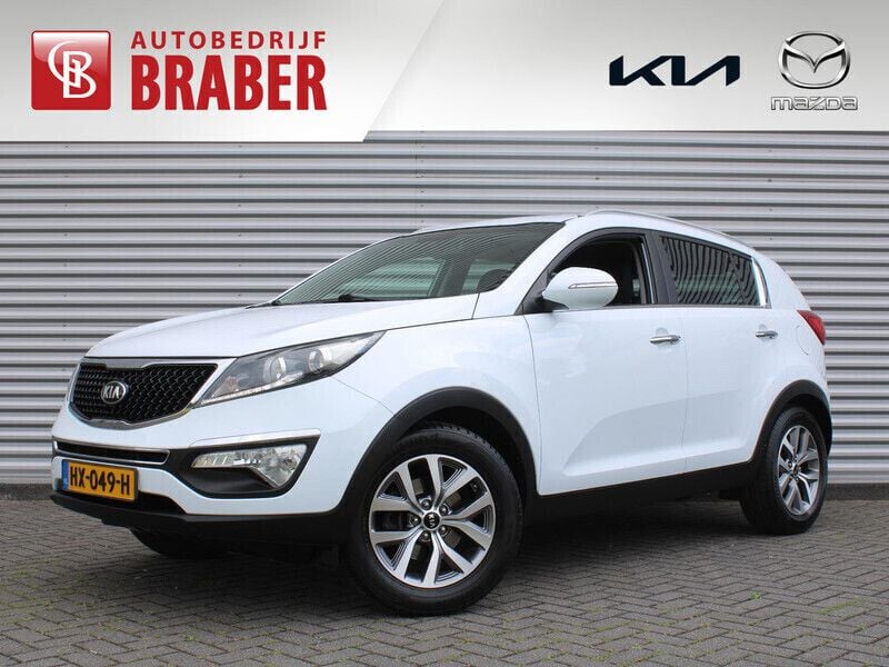 Wit Gebruikt 2016 Kia Sportage SUV | € 15.495 (Eerlijke prijs) - Afbeelding 1/4