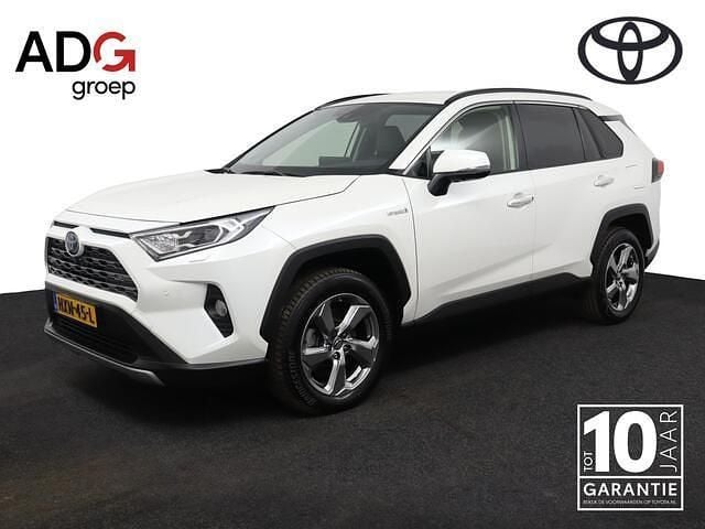 Wit Gebruikt 2021 Toyota RAV4 Executive SUV | € 39.950 (Eerlijke prijs) - Afbeelding 1/4