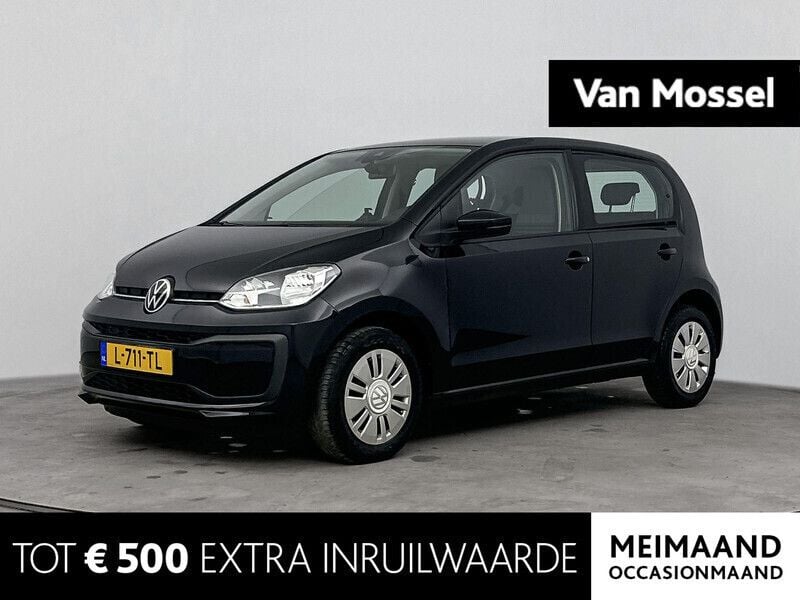 Zwart Gebruikt 2021 VW up! Hatchback | € 10.400 (Goede deal) - Afbeelding 1/4