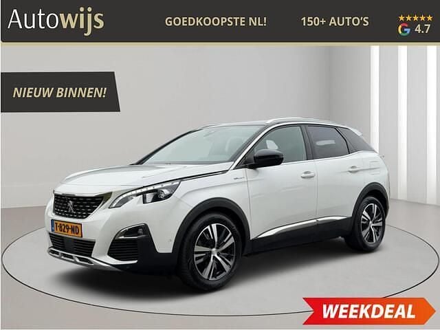 Wit Occasion 2020 Peugeot 3008 GT-line SUV | € 19.890 (Goede deal) - Afbeelding 1/4