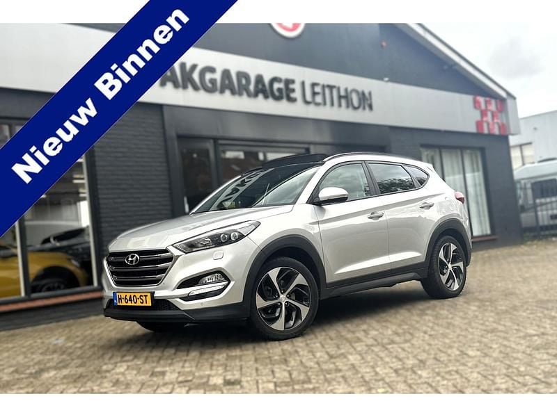 Grijs Gebruikt 2017 Hyundai Tucson Premium SUV | € 18.950 (Eerlijke prijs) - Afbeelding 1/4