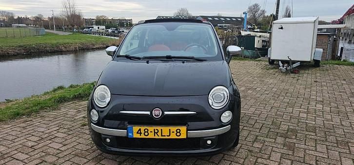 Occasion Fiat 500C Lounge 86 PK (63 kW) 2011 Zwart Cabriolet