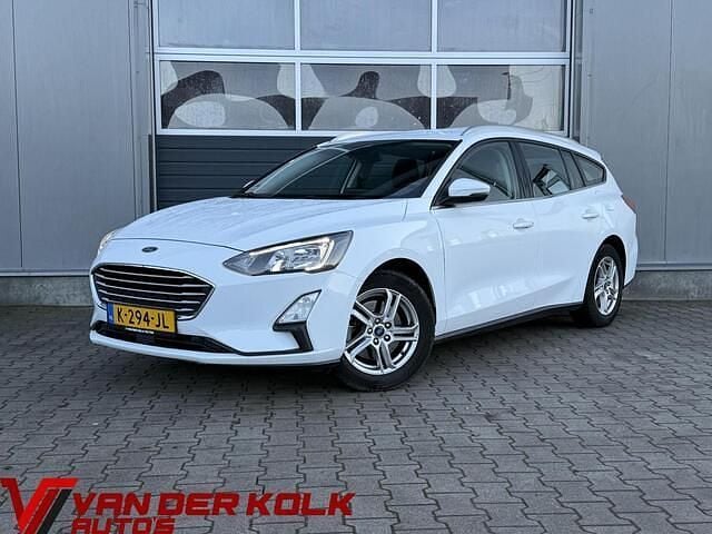 Wit Occasion 2021 Ford Focus Business Edition Stationwagen | € 10.885 (Super prijs) - Afbeelding 1/4