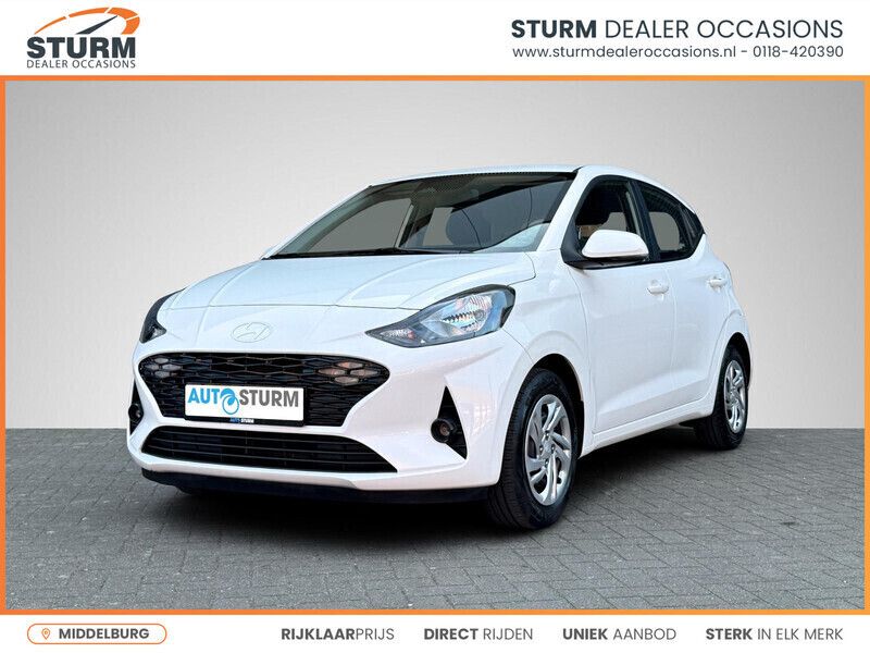 Wit Gebruikt 2024 Hyundai i10 Comfort Hatchback | € 18.499 (Eerlijke prijs) - Afbeelding 1/4