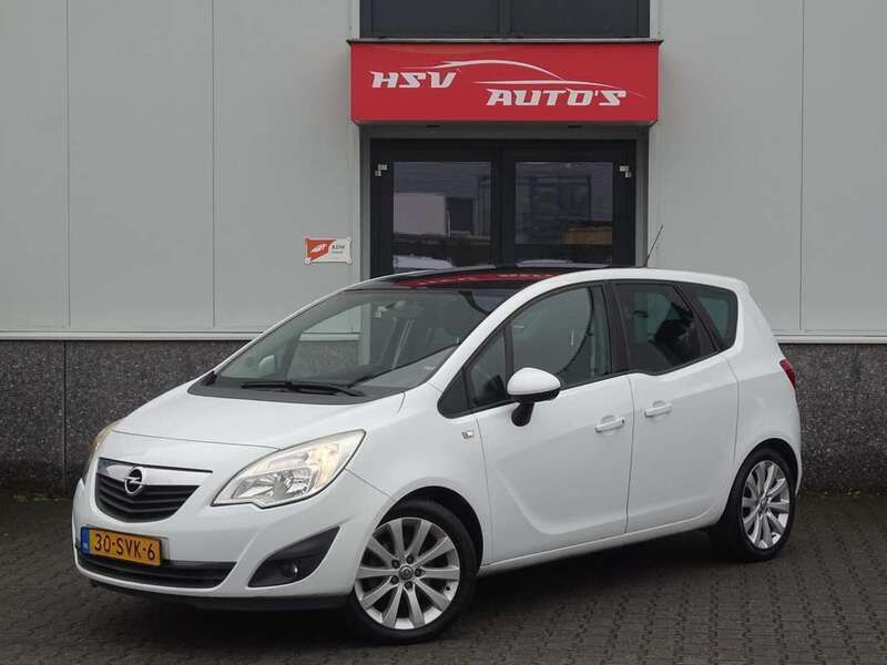 Wit Gebruikt 2011 Opel Meriva Color Edition MPV | € 3.650 (Eerlijke prijs) - Afbeelding 1/4