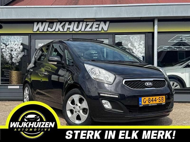 Zwart Gebruikt 2013 Kia Venga Hatchback | € 6.950 (Goede deal) - Afbeelding 1/4