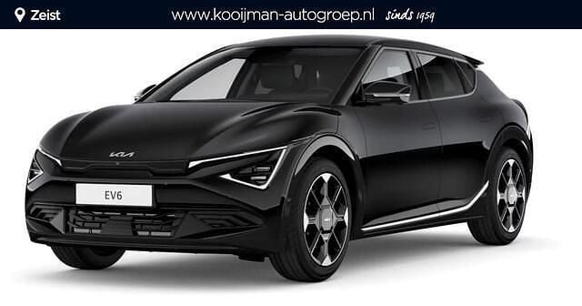 Zwart Nieuw 2025 Kia EV6 GT-Line SUV | € 56.995 (Eerlijke prijs) - Afbeelding 1/1