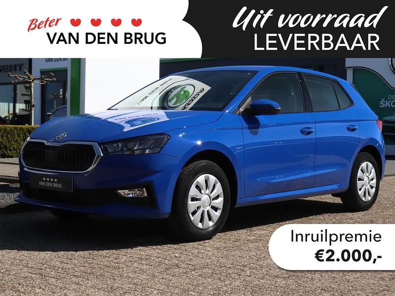 Blauw Nieuw 2026 Skoda Fabia Selection Hatchback | € 23.489 (Super prijs) - Afbeelding 1/4