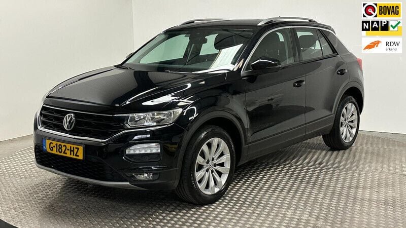 Zwart Gebruikt 2019 VW T-Roc Business SUV | € 21.850 (Goede deal) - Afbeelding 1/4