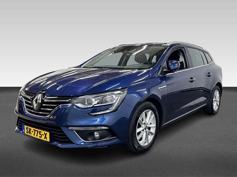 Occasion Renault Mégane GrandTour LIMITED 132 PK (97 kW) 2017 Blauw Stationwagen