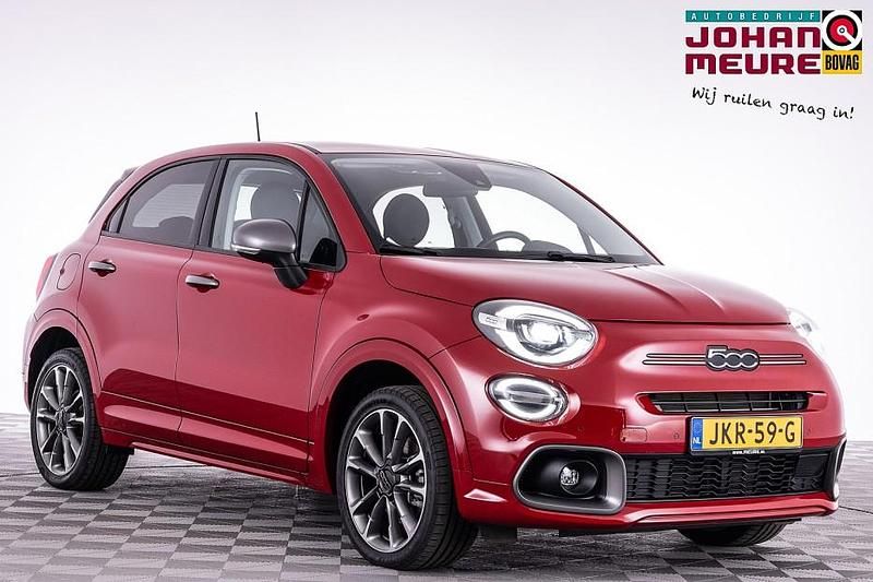 Rood Gebruikt 2024 Fiat 500X Sport SUV | € 22.900 - Afbeelding 1/4