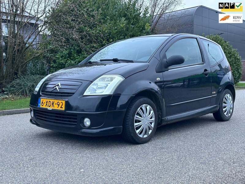 Zwart Gebruikt 2006 Citroën C2 VTR Sport Hatchback | € 1.250 (Eerlijke prijs) - Afbeelding 1/4