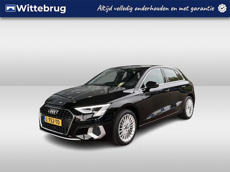 Zwart Gebruikt 2021 Audi A3 Sportback e-tron Advanced Sedan | € 25.450 (Eerlijke prijs) - Afbeelding 1/1