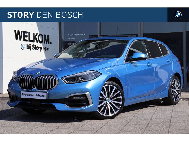 Blauw Gebruikt 2020 BMW 118 Executive Hatchback | € 23.950 (Eerlijke prijs) - Afbeelding 1/4