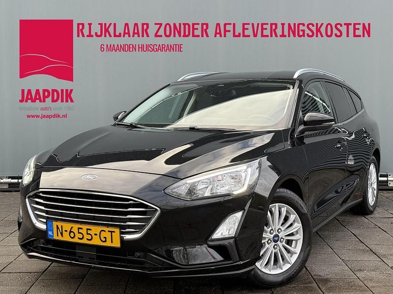 Zwart Gebruikt 2021 Ford Focus Business Edition Stationwagen | € 14.444 (Eerlijke prijs) - Afbeelding 1/4