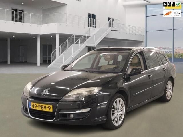 Zwart Gebruikt 2011 Renault Laguna III Initiale Stationwagen | € 5.950 - Afbeelding 1/4