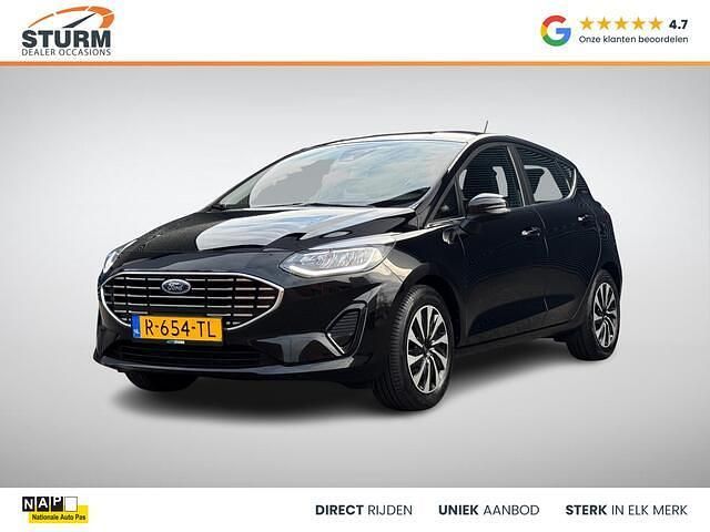 Zwart Occasion 2022 Ford Fiesta Titanium Hatchback | € 13.890 (Goede deal) - Afbeelding 1/4