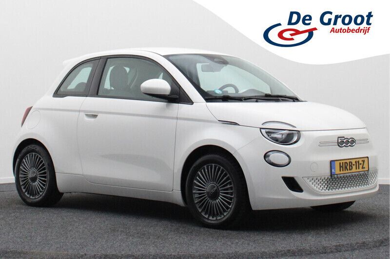 Wit Gebruikt 2022 Fiat 500e Icon Hatchback | € 16.950 (Eerlijke prijs) - Afbeelding 1/4