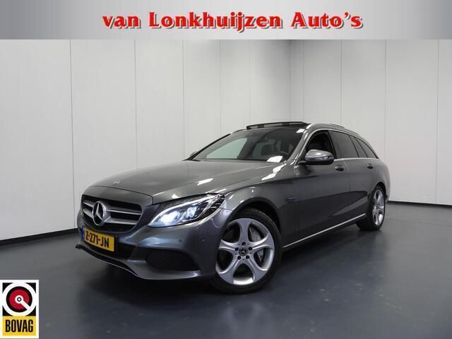 Grijs Gebruikt 2018 Mercedes C350 Sport Edition Stationwagen | € 24.945 (Eerlijke prijs) - Afbeelding 1/4