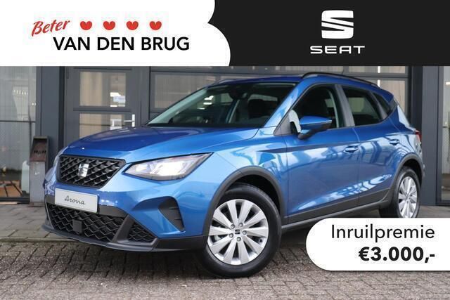 Blauw, metallic lak Nieuw 2025 Seat Arona Style SUV | € 27.900 (Eerlijke prijs) - Afbeelding 1/4