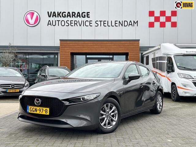 Grijs Gebruikt 2020 Mazda 3 Luxury Hatchback | € 20.950 (Eerlijke prijs) - Afbeelding 1/4