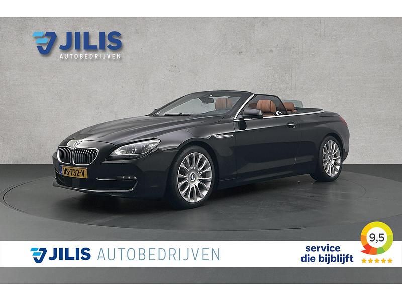 Zwart (metallic) Occasion 2016 BMW 640 Cabriolet Performance Cabriolet | € 36.950 (Eerlijke prijs) - Afbeelding 1/3