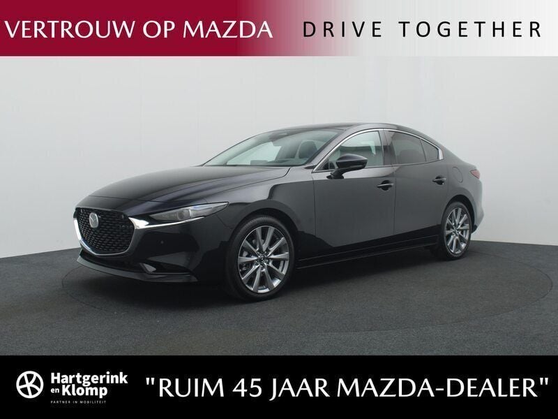 Zwart Gebruikt 2024 Mazda 3 Comfort Sedan | € 36.950 - Afbeelding 1/4