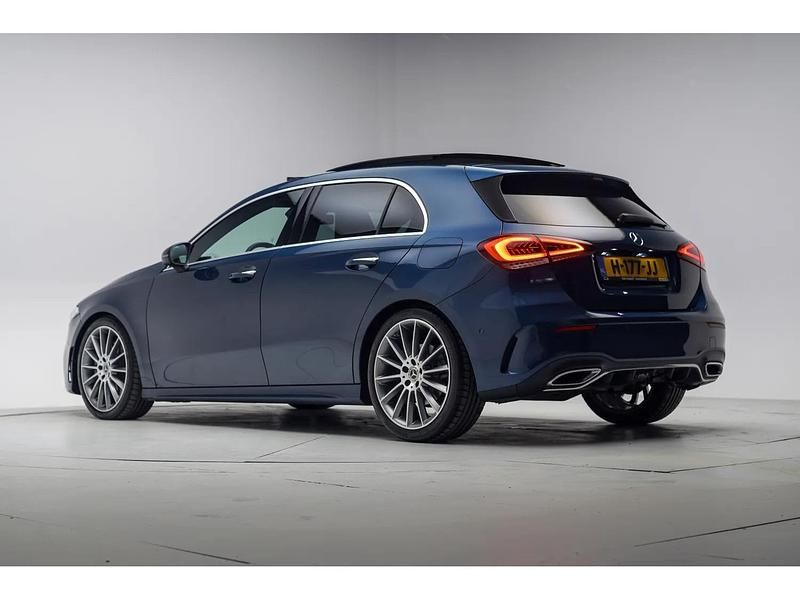 Occasion Mercedes A220 AMG line 191 PK (140 kW) 2020 Blauw Hatchback