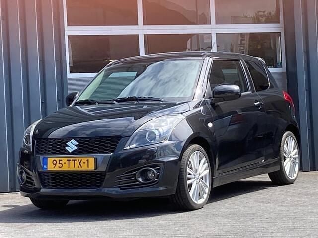 Zwart Gebruikt 2012 Suzuki Swift Sport Hatchback | € 7.999 (Eerlijke prijs) - Afbeelding 1/4