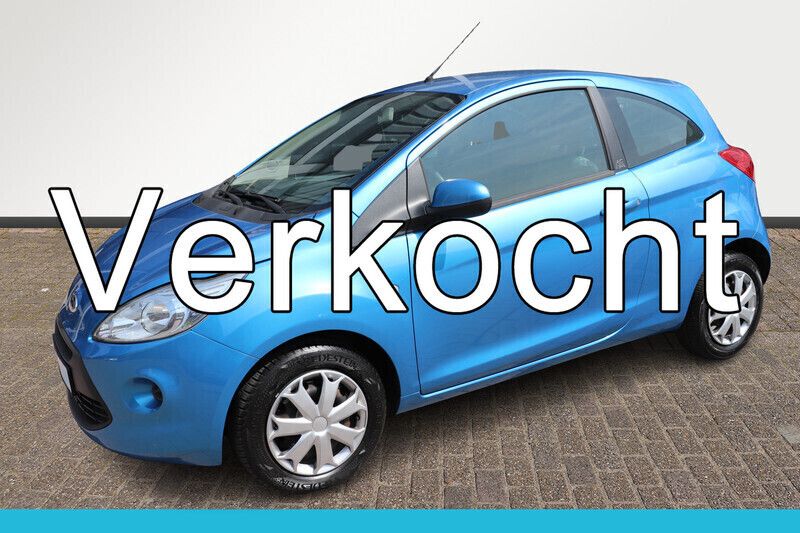 Blauw Gebruikt 2012 Ford Ka Cool & Sound Edition Hatchback | € 4.948 (Eerlijke prijs) - Afbeelding 1/4