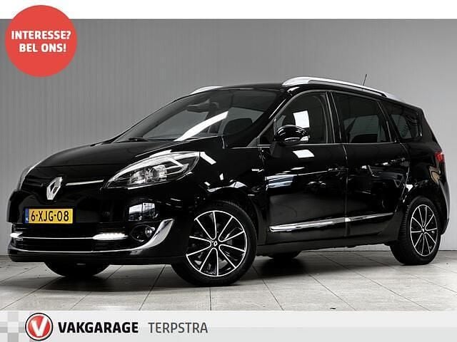 Zwart (metallic) Gebruikt 2013 Renault Grand Scénic III Bose Edition MPV | € 4.850 (Eerlijke prijs) - Afbeelding 1/4