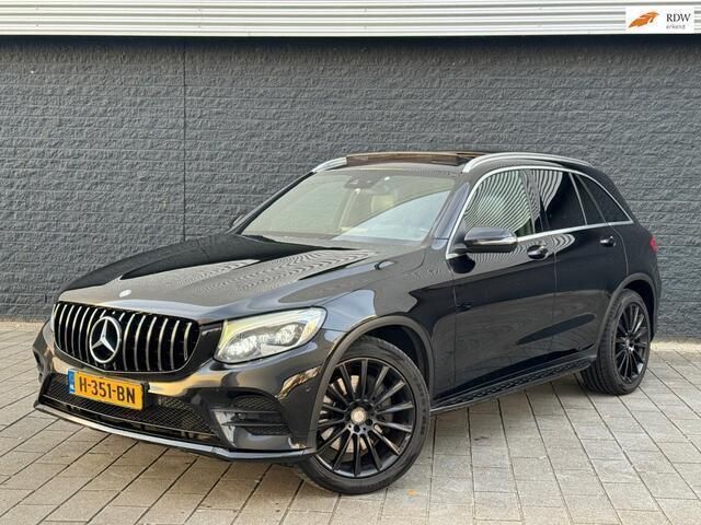 Zwart Gebruikt 2016 Mercedes GLC220 AMG SUV | € 22.950 (Eerlijke prijs) - Afbeelding 1/4