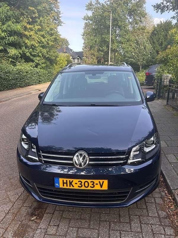 Blauw Gebruikt 2015 VW Sharan Highline MPV | € 17.495 (Super prijs) - Afbeelding 1/4
