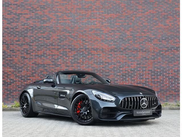 Zwart (metallic) Gebruikt 2019 Mercedes AMG GT AMG Cabriolet | € 145.950 (Eerlijke prijs) - Afbeelding 1/4