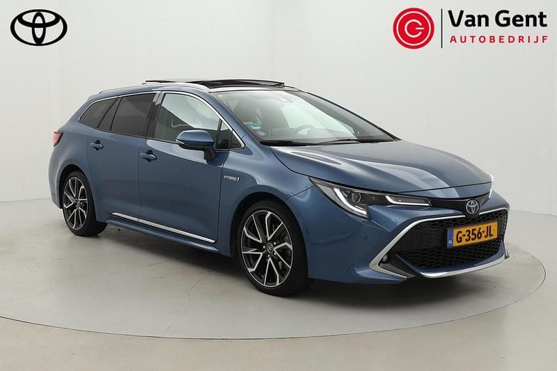 Blauw Gebruikt 2019 Toyota Corolla Premium Stationwagen | € 25.999 (Eerlijke prijs) - Afbeelding 1/4