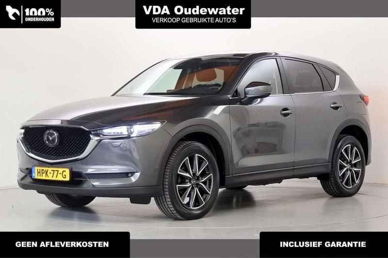 Grijs Gebruikt 2018 Mazda CX-5 SUV | € 24.900 (Eerlijke prijs) - Afbeelding 1/4