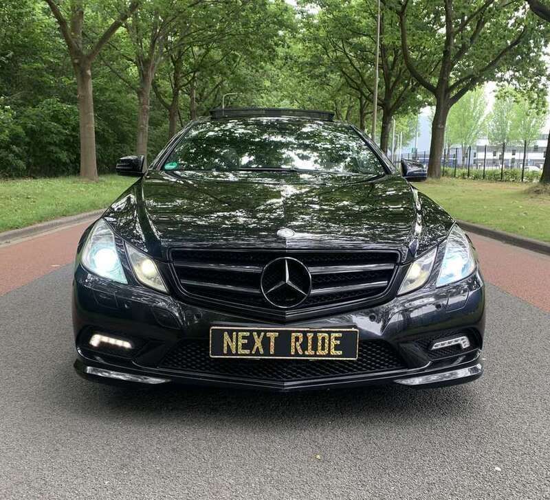 Zwart Gebruikt 2012 Mercedes E350 Avantgarde Coupé | € 10.290 (Super prijs) - Afbeelding 1/4