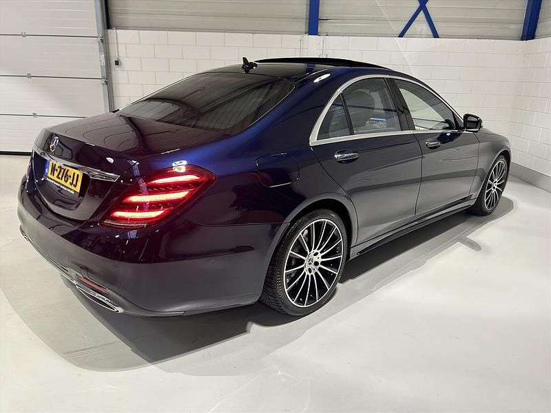 Occasion Mercedes S560 AMG line 469 PK (344 kW) 2018 Blauw Sedan