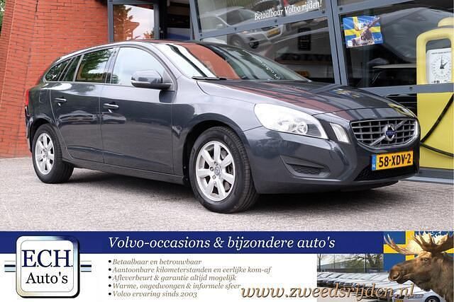 Grijs Gebruikt 2012 Volvo V60 Kinetic Stationwagen | € 8.950 (Eerlijke prijs) - Afbeelding 1/4