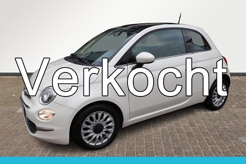 Wit Occasion 2016 Fiat 500 Lounge Hatchback | € 10.648 (Eerlijke prijs) - Afbeelding 1/4