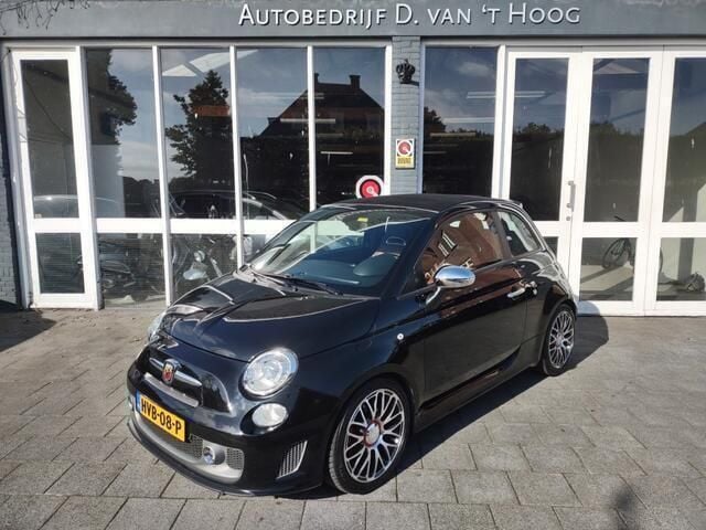 Zwart Gebruikt 2013 Abarth 595C Turismo Cabriolet | € 13.950 - Afbeelding 1/4
