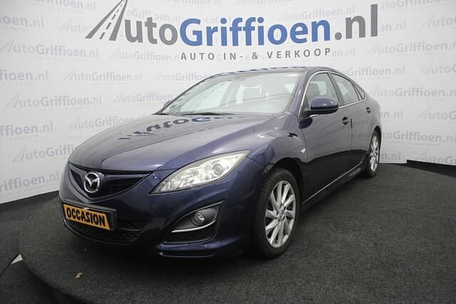 Blauw (metallic) Occasion 2011 Mazda 6 Hatchback | € 5.990 (Goede deal) - Afbeelding 1/4