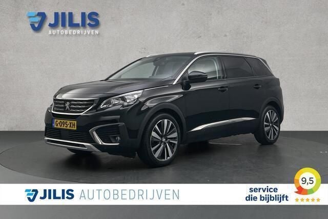 Zwart Gebruikt 2020 Peugeot 5008 Premium MPV | € 19.450 (Eerlijke prijs) - Afbeelding 1/3