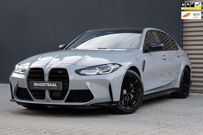 Grijs Occasion 2022 BMW M3 Competition Edition Sedan | € 94.450 (Eerlijke prijs) - Afbeelding 1/4